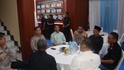 Wakil Wali Kota Bima, Diskusi Kamtibmas Bersama Kapolda NTB