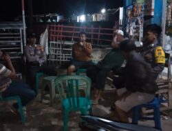 Edukasi Masyarakat Jaga Harkamtibmas, Polsek Madapangga Gelar Patroli Dialogis Humanis
