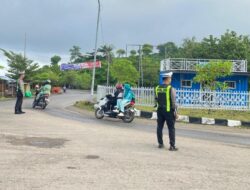 Wujud Pelayanan Terbaik dan Cegah Kemacetan Satlantas Polres Bima Intensifkan Kegiatan Rawan Pagi