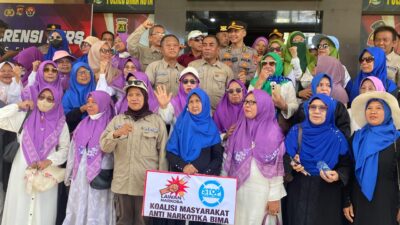 Dihadapan Koalisi Masyarakat Anti Narkotika, Plh Kapolres Bima Kota Tegaskan Komitmen Bersih-Bersih Narkoba