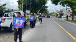 Tekan Kecelakaan, Tim Gabungan Gelar Giat Stasioner di Lombok Barat