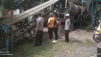 Polsek Rasanae Timur Polres Bima Kota Amankan Dua Terduga Pelaku Pencurian Conveyor di PT Tukad Mas