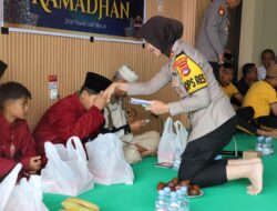 Sambut Bulan Suci Ramadhan, Polres Sumbawa Gelar Doa Bersama dan Santuni Anak Yatim