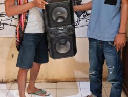 Bongkar Pintu Sekolah dan Gondol Satu Unit Sound Sistem 2 Kompolotan Curat ini Dibekuk Unit Reskrim Polsek Belo