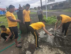 Jaga Keindahan dan Kenyamanan Mako Polsek Tambora Menggelar Kurvei Bersama