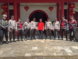 Pastikan Kelancaran Perayaan Imlek 2577, Polres Sumbawa Gelar Pengamanan Ketat di Klenteng Bao An Gong