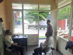 Unit Binkamsa Sat Binmas Polres Bima Kota Berikan Pembinaan dan Penyegaran kepada Satpam PT Gudang Garam Bima