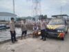 Polsek Kawasan Pelabuhan Laut Bima Laksanakan Patroli Rutin di Area Dermaga