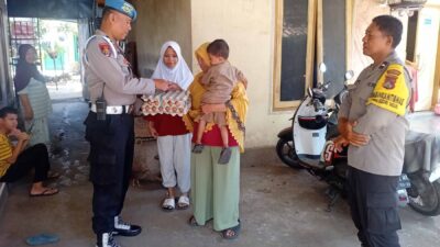 Polsek Kediri Konsisten Tekan Stunting di Lombok Barat