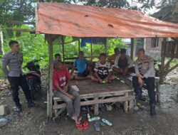 Sat Binmas Polres Bima Kota Gelar Jum’at Curhat dan Himbauan Kamtibmas di Sambinae