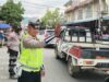 Polres Bima Kota Intensifkan Strong Point Sore, Antisipasi Kemacetan Jelang Berbuka