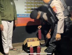 Razia Miras Ramadhan, Sat Samapta dan Sat Resnarkoba Polres Lombok Timur Amankan Sejumlah Barang Bukti di Labuan Lombok