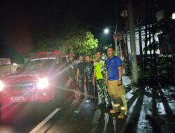 Sinergi TNI dan BPBD Tangani Pohon Tumbang