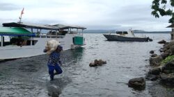 Dukung Program ASRI, Sat Polairud Dompu Aksi Nyata Bersih-Bersih Pesisir