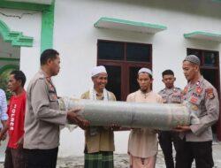 Memakmurkan Masjid dan Raih Berkah di Bulan Suci Ramadhan Satbinmas Polres Bima Kabupaten Salurkan Bantuan Sarana ibadah