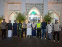 Patroli dan Pengamanan Sholat Tarawih Ramadhan 1447 H, Polres Bima Kota Pastikan Ibadah Berjalan Aman dan Lancar