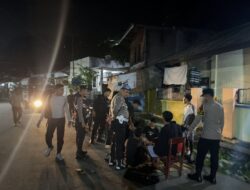 Jaga Kondusivitas Akhir Pekan, Sat Samapta Polres Sumbawa Intensifkan Patroli KRYD di Titik Rawan