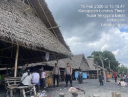 Patroli Pantai Labuhan Haji, Polisi Imbau Pengunjung Waspada 3C