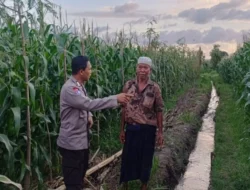 Cara Polsek Gerung Dorong Kedaulatan Pangan di Lemokek Lauk