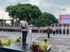 Polres Lombok Timur Gelar Upacara Wisuda Purna Bhakti AKP Nikolas Osman