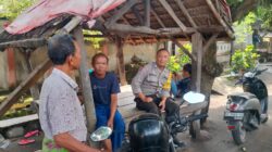 Bhabinkamtibmas Korleko Selatan Sambangi Warga Banjar Getas, Ajak Aktifkan Ronda Malam