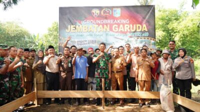 TNI Bangun Jembatan Garuda, Akses Warga Kini Lebih Dekat