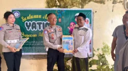 Edukasi Tertib Lalu Lintas Ramadhan di Desa Perempuan Barat