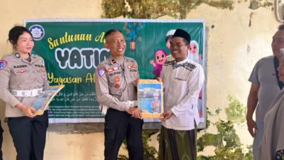 Edukasi Tertib Lalu Lintas Ramadhan di Desa Perempuan Barat