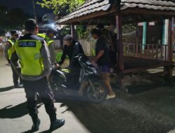 Patroli Dialogis Polsek Taliwang, Ajak Warga Jaga Kamtibmas di Bulan Ramadhan