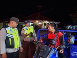 Jaga Ramadan Tetap Khusyuk, Polsek Jereweh, Laksanakan KRYD Antisipasi 3C