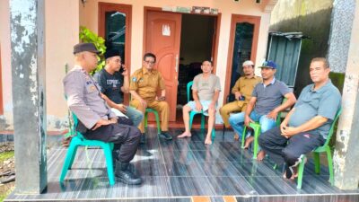 BHABINKAMTIBMAS ARAB KENANGAN SOSIALISASIKAN BAHAYA TPPO, AJAK WARGA LEBIH BIJAK TERIMA INFORMASI