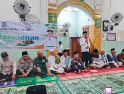 Bupati Dompu Pimpin Safari Ramadhan di Woja, Polsek Woja Pastikan Kegiatan Berjalan Aman dan Kondusif