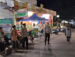 Polsek Sanggar, Gelar Patroli dan Pengamanan Sholat Tarawih dan Cegah Gangguan Kamtibmas di Wilayah Hukumnya