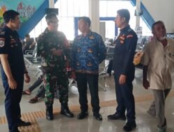 Arus Mudik Masih Lengang, Babinsa Lakukan Pemantauan Terminal Mandalika