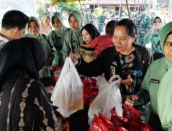 Bazar Ramadhan TNI Ringankan Beban Warga Mataram