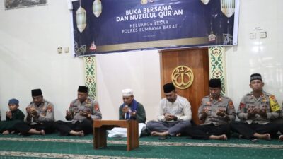 **Polres Sumbawa Barat Gelar Buka Puasa Bersama dan Peringatan Malam Nuzulul Qur’an, Pererat Kebersamaan di Bulan Suci**