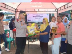 Kapolres Bima Kabupaten Hadiri Loucing Gerakan Pasar Murah Serentak di Pos Pelayanan Ops Lebaran Idul Fitri 2026