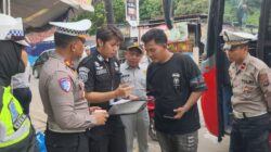 Sat Lantas Polres Bima Kota Gelar Ramp Check dan Penertiban Bus di Terminal Dara