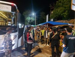 Patroli dan KRYD Ops Ketupat Rinjani 2026, Situasi Pelabuhan Poto Tano Kondusif.