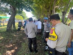 Polsek Tambora Polres Bima Kabupaten Laksanakan Pengamanan Ibadah Melasti Umat Hindu