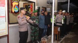 Kapolres Bima Kabupaten, Pimpin Apel Gelar Pasukan Patroli Skala Besar Gabungan Pengamanan Malam Takbiran