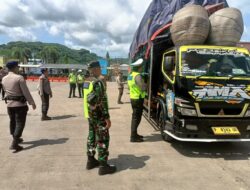 Sinergi TNI Polri Amankan Arus Balik Pelabuhan Lembar