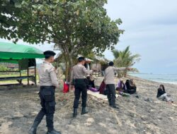 Pastikan Keamanan Wisatawan, Polres Dompu Gelar Patroli Intensif di Tiga Pantai