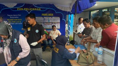 Pos Pelayanan Ops Ketupat Rinjani 2026 Bersama BNN Bima Laksanakan Pemeriksaan Supir Bus AKAP di Terminal Dara