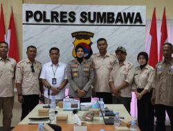 Kapolres Sumbawa Pimpin Rapat Strategis Ketahanan Pangan 2026 Bersama Bulog dan Tani Merdeka