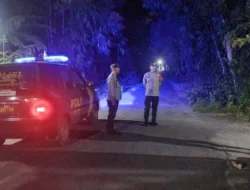 Polsek Kuripan Bergerak Tengah Malam, Pastikan Warga Tidur Nyenyak Tanpa Gangguan Pencurian