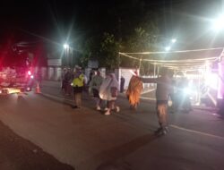 Personel Polsek Masbagik Lakukan Pengamanan Sholat Tarawih di Masjid At-Taqwa Bilasundung