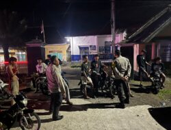 Polsek Sambelia Gencarkan Patroli Malam, Antisipasi 3C dan Balap Liar