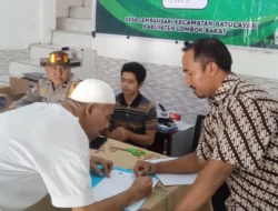 Polsek Batulayar Kawal Ketat Penyaluran BLT Dana Desa di Lembahsari: Pastikan Aman dan Tepat Sasaran