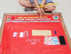 Polres Loteng Amankan Dua Terduga Pengedar Sabu di Dua Lokasi Berbeda. ‎